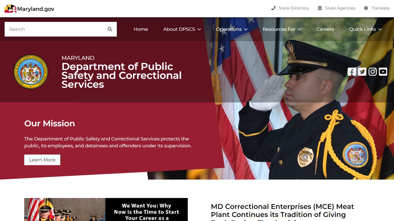 Maryland DOC Incarcerated Individual Locator - Maryland Department of ...